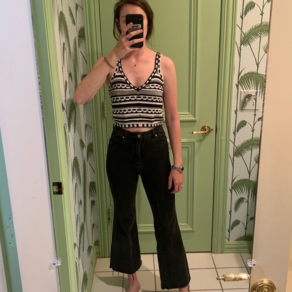 Alice + Olivia knit crop top - Picture 2 of 3